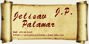 Jelisav Palamar vizit kartica
